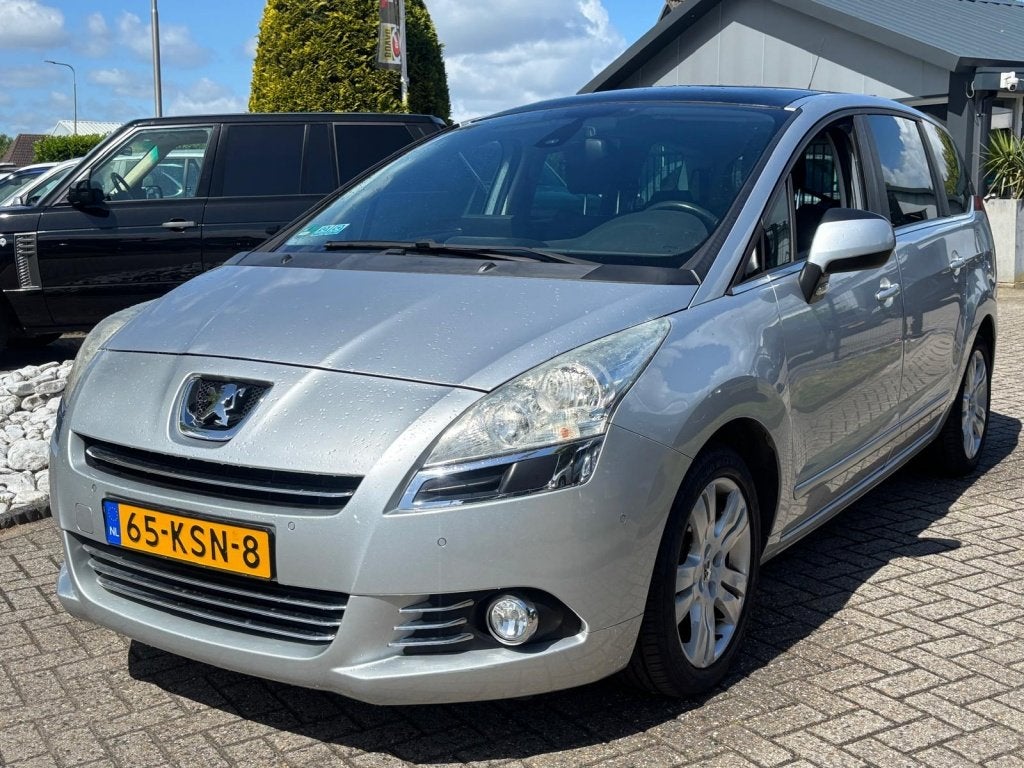 Peugeot 5008 1.6 Benzine 2010 Trekhaak 7-Persoons (bj 2010), Auto's, Peugeot, Voorwielaandrijving, Euro 5, 4 cilinders, 7 stoelen