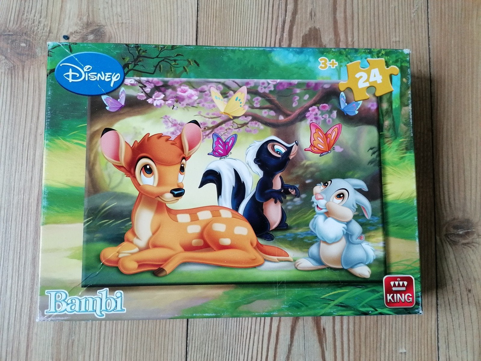 Disney puzzel, bambi, Ophalen of Verzenden, 10 tot 50 stukjes, 2 tot 4 jaar