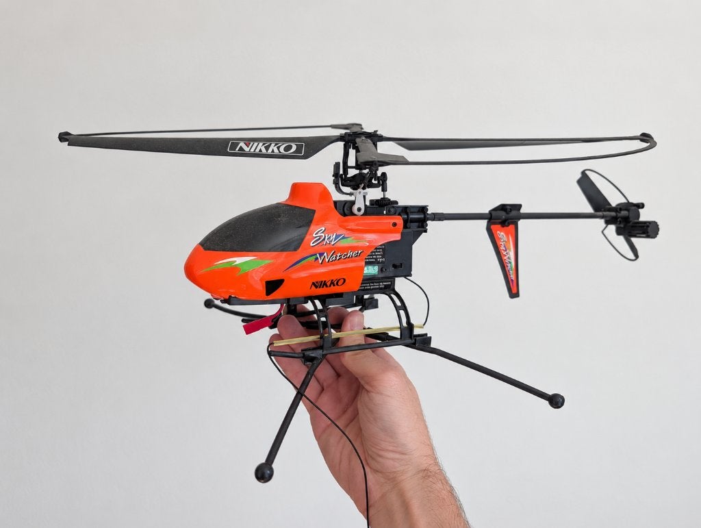 Nikko Sky Watcher RC helikopter met lader, Ophalen, Gebruikt, Elektro, Quadcopter of Multicopter