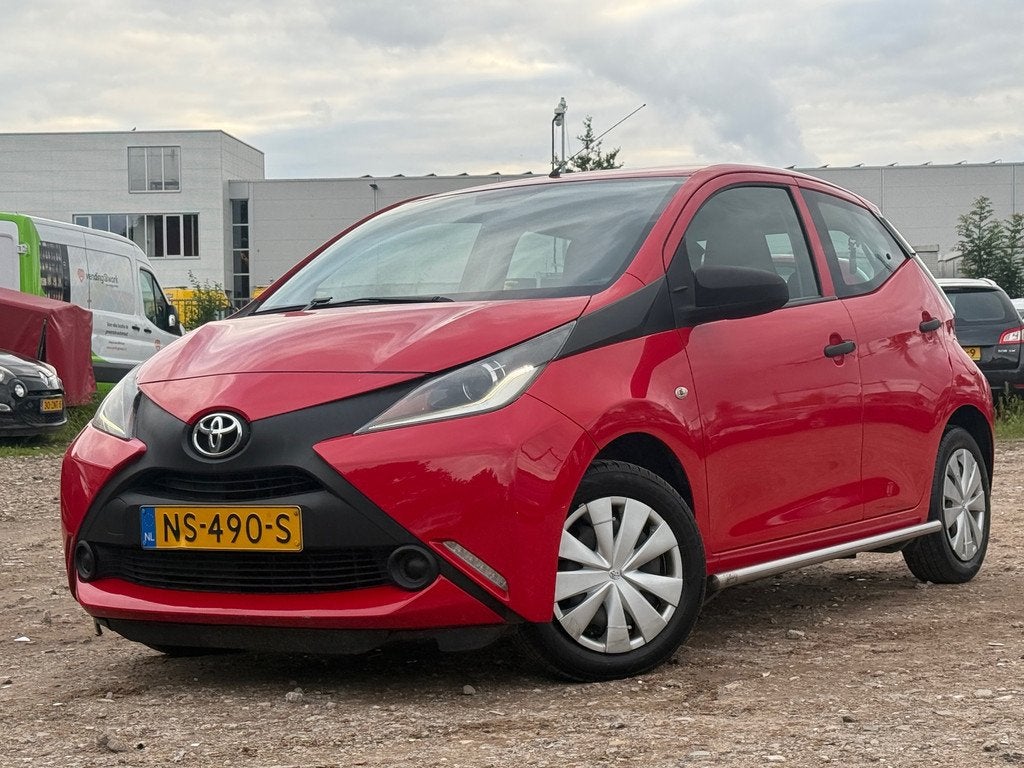 Toyota Aygo 1.0 VVT-i x-fun/ SIDE BARS/ AIRCO/ ZEER ZUINIG, Auto's, Voorwielaandrijving, Gebruikt, Euro 6, Origineel Nederlands