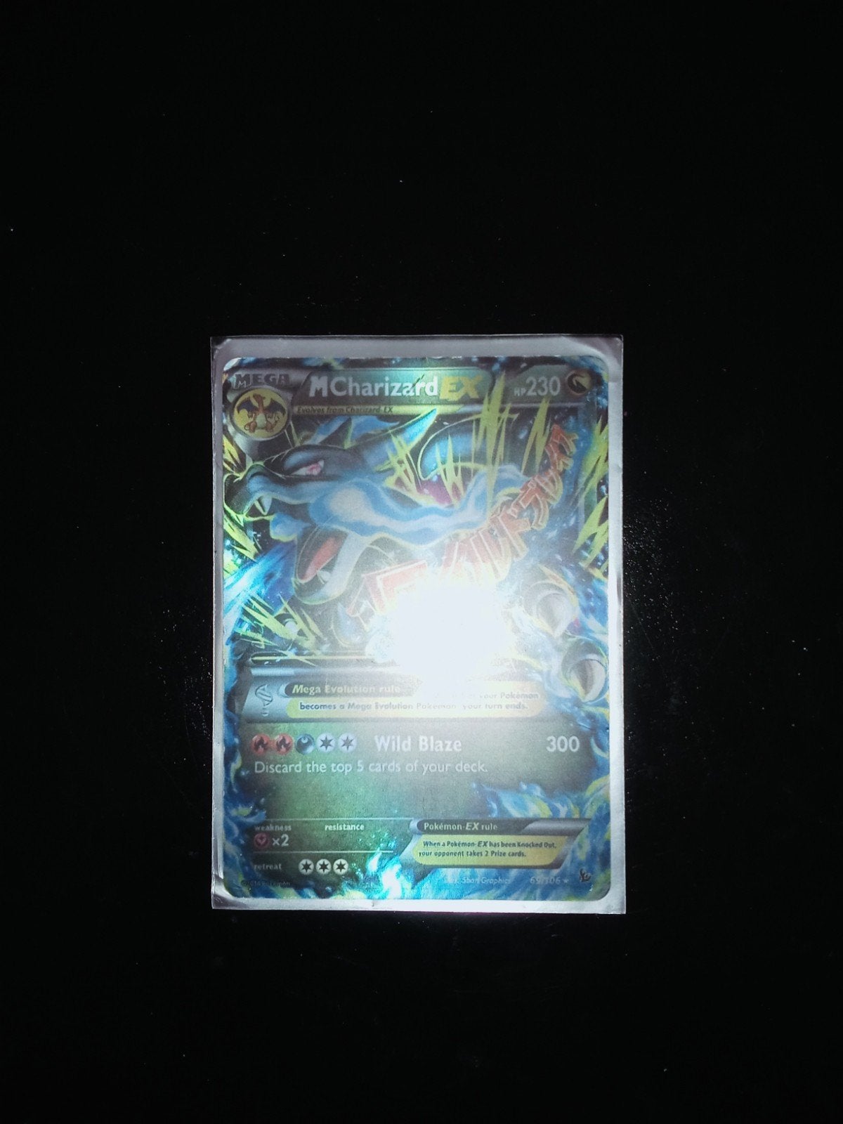 McharizardEX 69/106  230hp, Ophalen of Verzenden, 10 inch, Wit, 16 GB