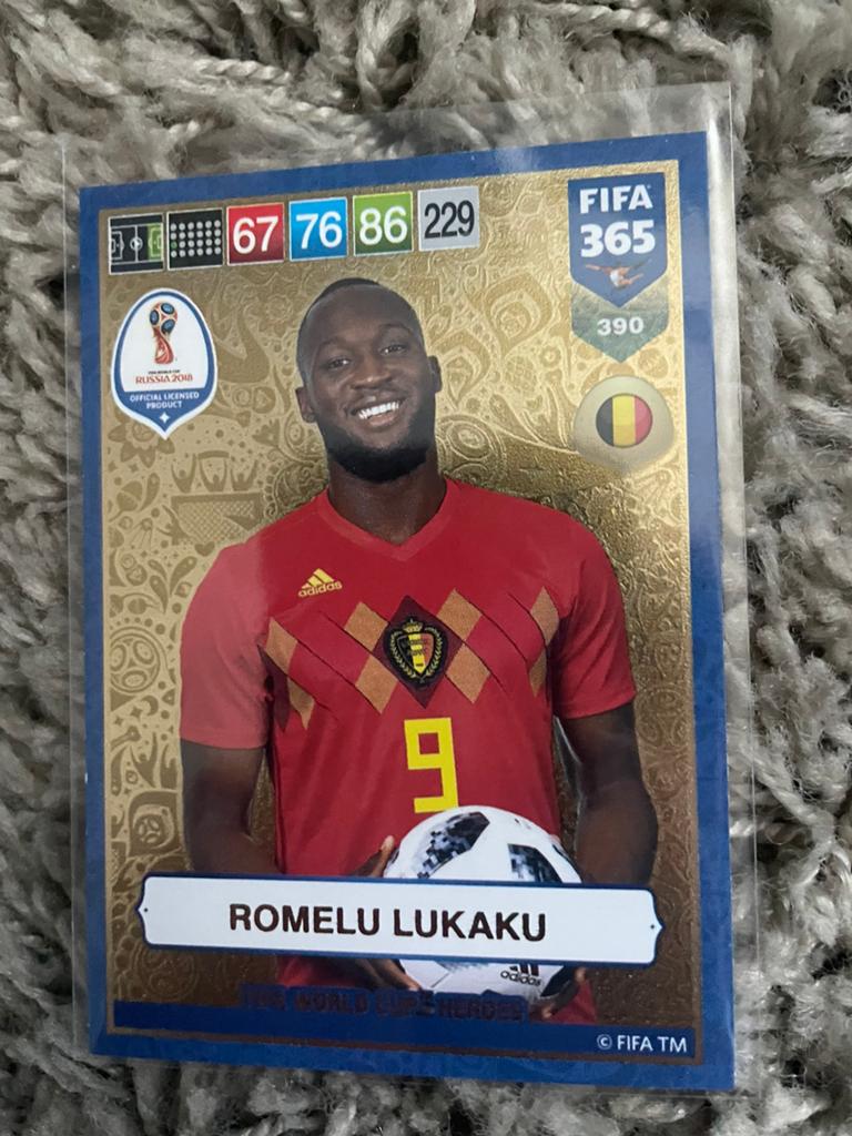 Adrenalyn 2019 Romelu Lukaku, Ophalen of Verzenden, Zo goed als nieuw, Plaatje