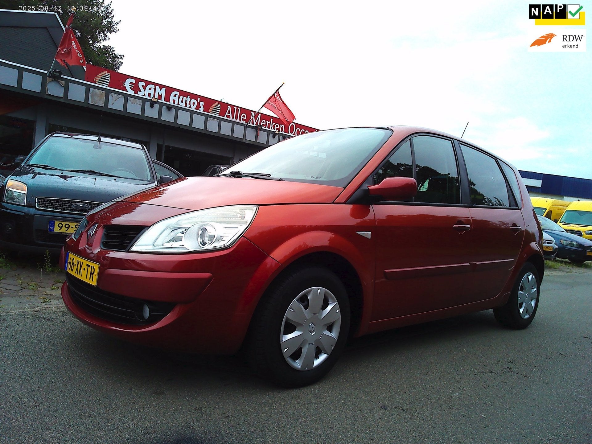 Renault Scénic 1.6-16V Business Line (Automaat+Airco), Auto's, Renault, 1345 kg, Gebruikt, 4 cilinders, Origineel Nederlands