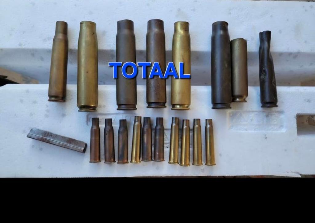 lotje lege hulzen -WO2 - afweer - geweer o.a .50 oorlogs ww2, Verzamelen, Ophalen of Verzenden, Hulzen of Bodemvondsten