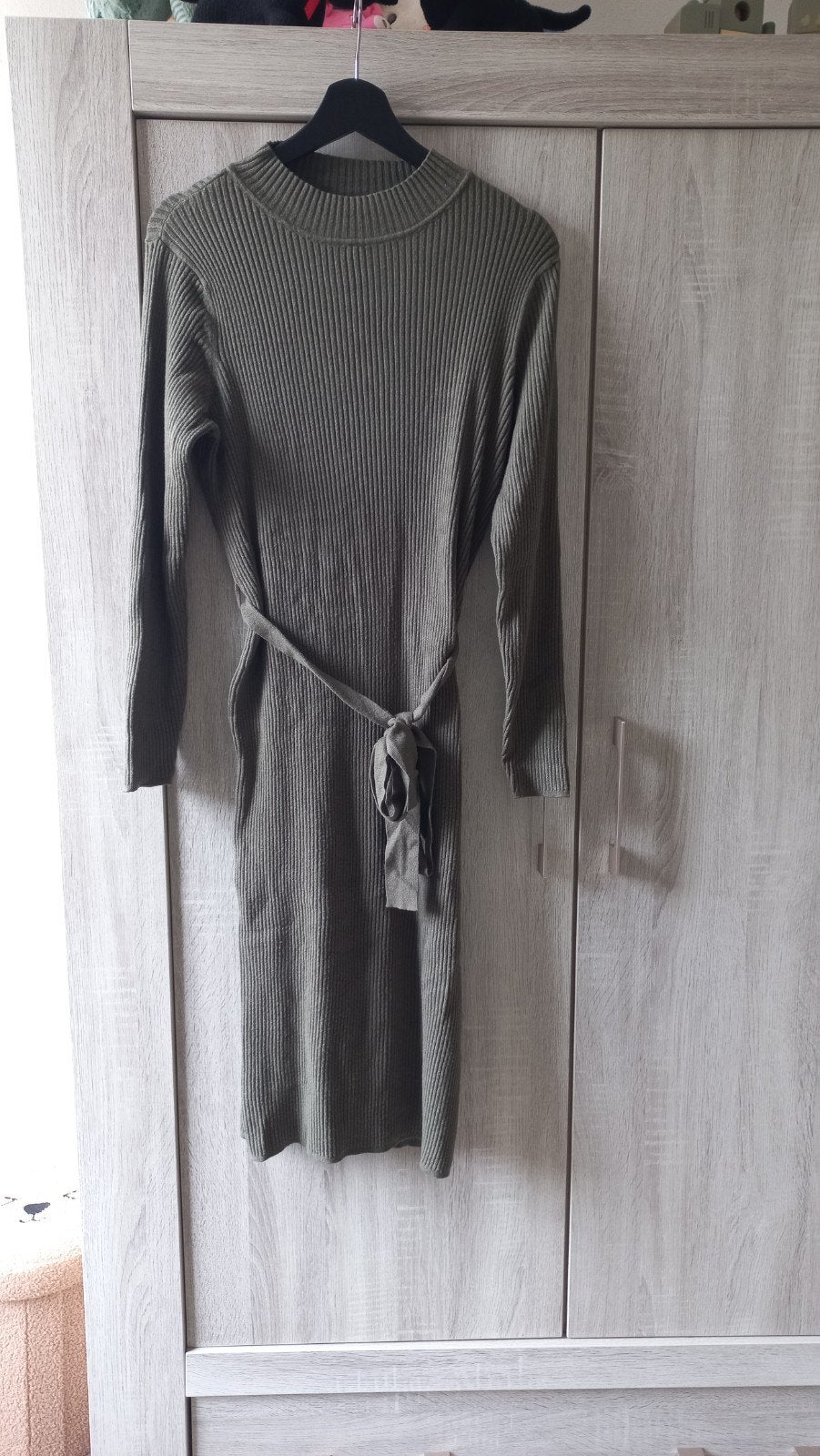 Zwangerschap jurkje lange mouw, Kleding | Dames, Maat 38/40 (M), Jurk, Ophalen of Verzenden, Zo goed als nieuw