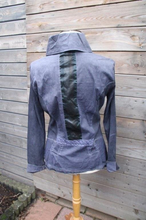 Jasje/ blouse grijs Elisa Cavaletti mt L Vaste prijs, Kleding | Dames, Maat 42/44 (L), Ophalen of Verzenden, Zo goed als nieuw