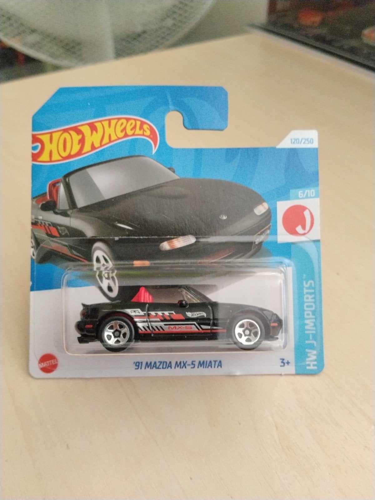 Hotwheels '91 Mazda miata mx-5 hot wheels, Ophalen of Verzenden, Nieuw, Auto