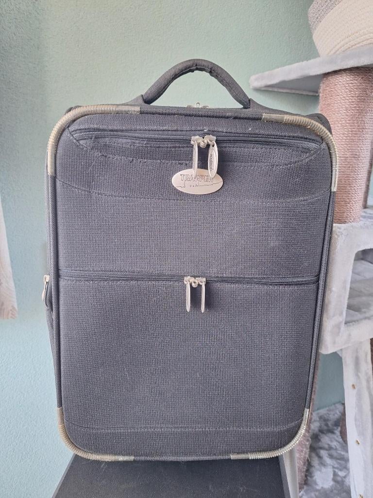 Trolley koffer, Ophalen, Overige materialen, Wieltjes, Gebruikt