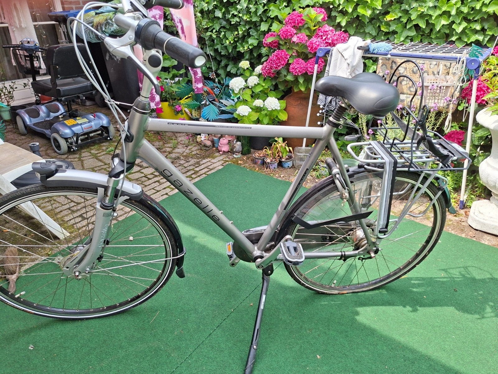 Gazelle herenfiets, Ophalen, Gebruikt, Versnellingen, Gazelle