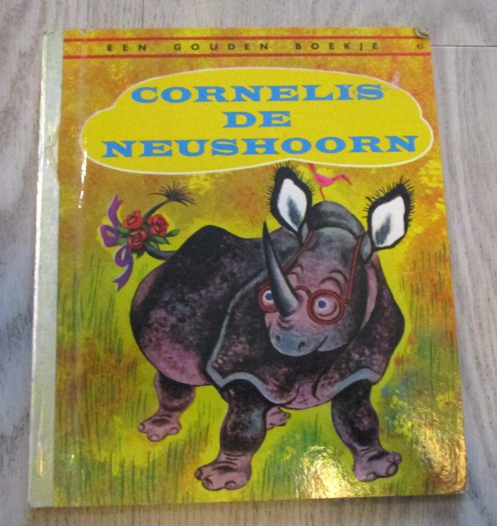 Vintage Gouden Boekje #43 – Cornelis de Neushoorn, Gelezen, Fictie algemeen, Carl Memling, Gouden boekje