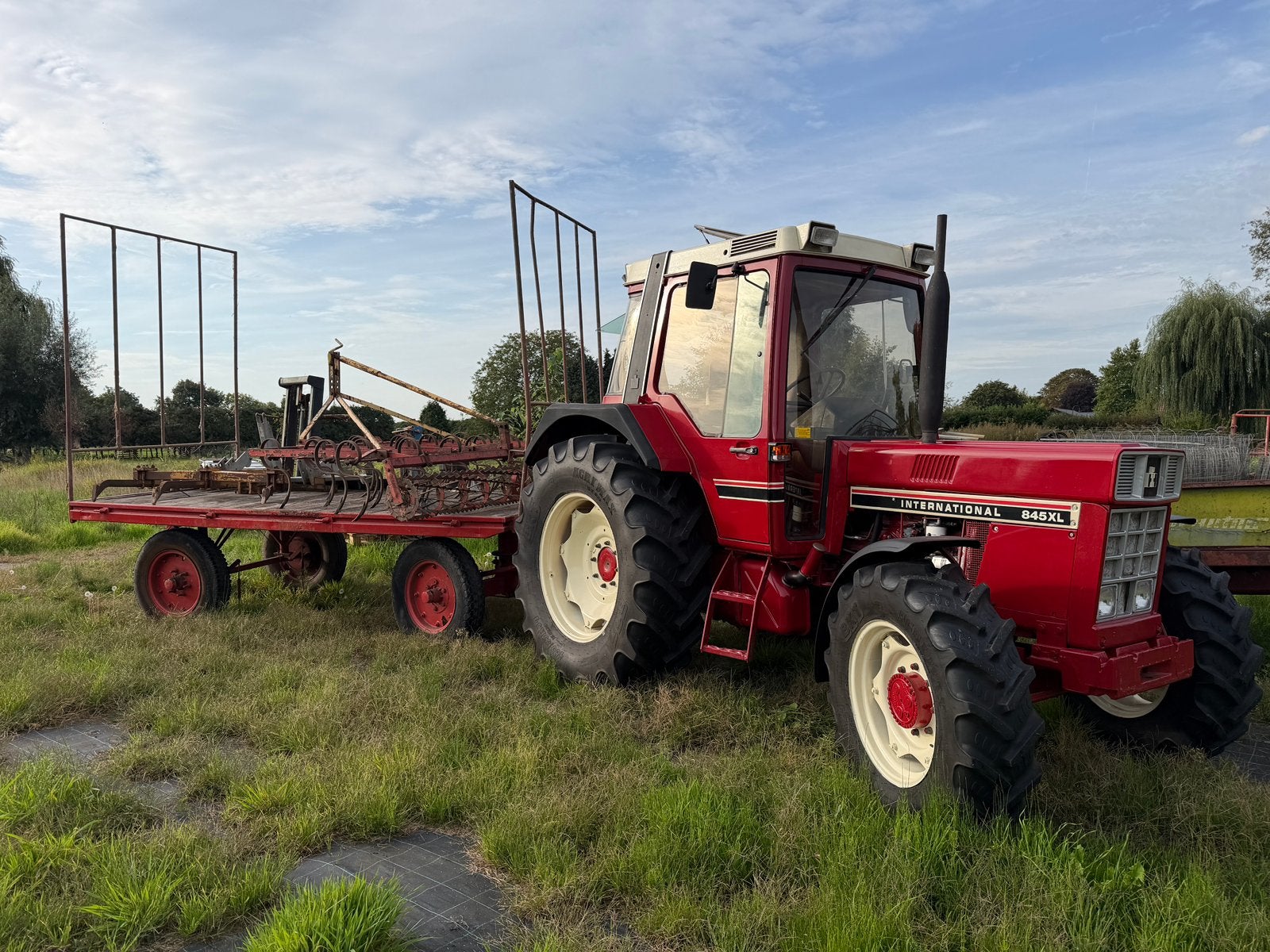 Tractor voorladerbak euro aansluiting lepes tril tand, Gebruikt, Tot 2500, Case IH, Ophalen of Verzenden