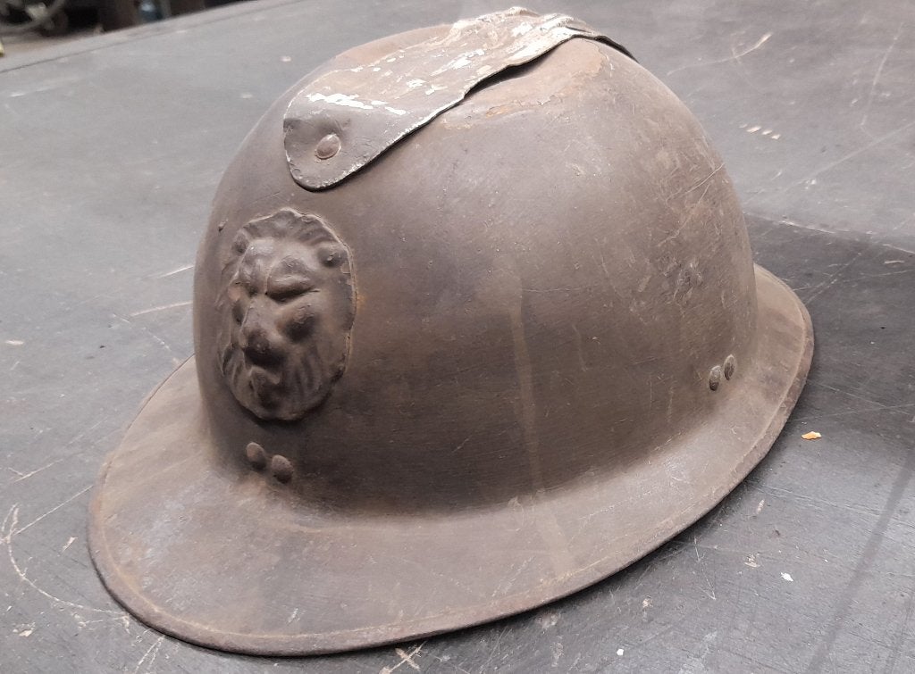 Ww2 helm België 1931, Ophalen of Verzenden, Landmacht, Overige gebieden, Helm of Baret