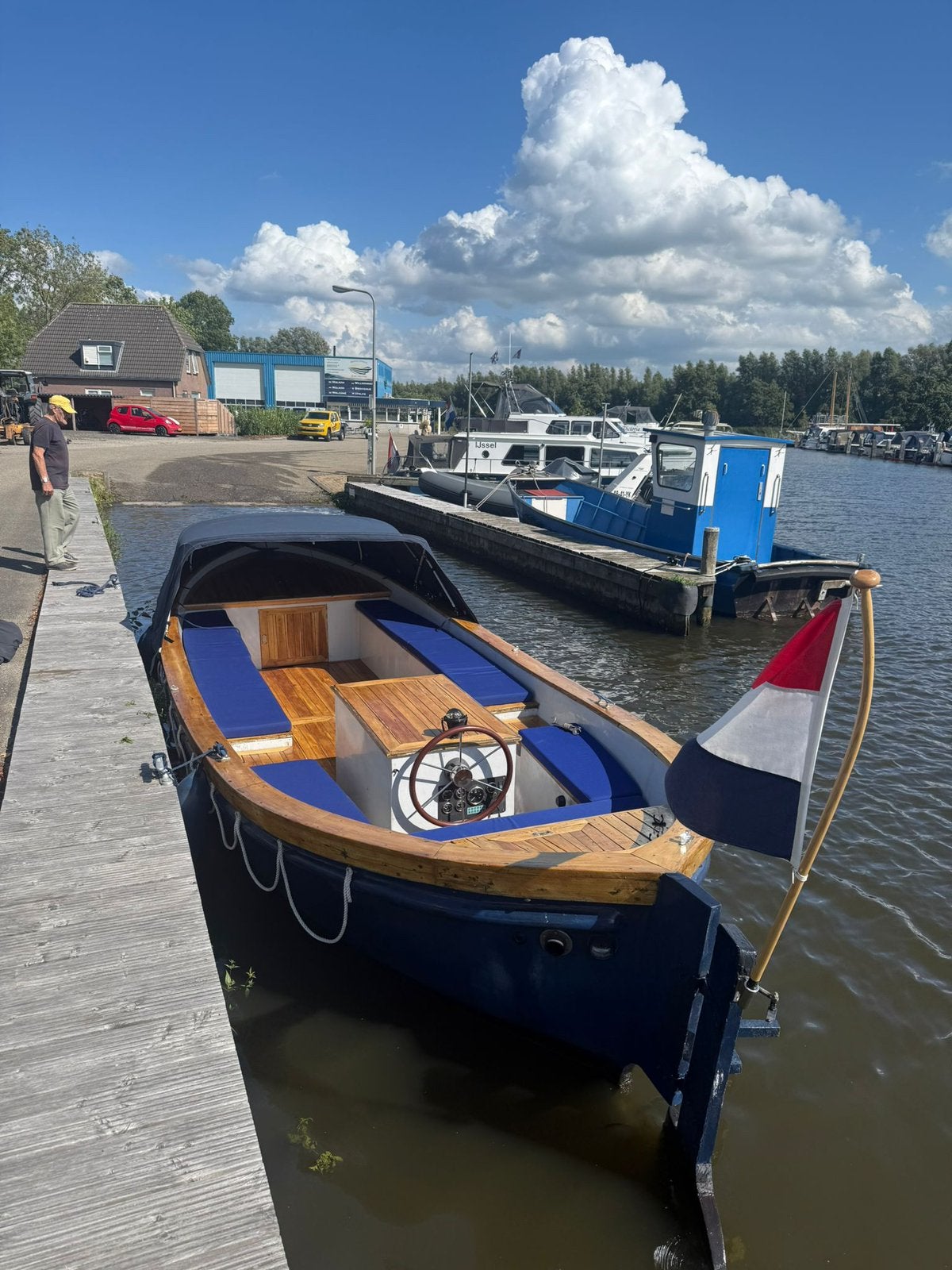 Reddingssloep 7,5 Meter!, Watersport en Boten, Sloepen, Ophalen, Reddingssloep, Buiskap