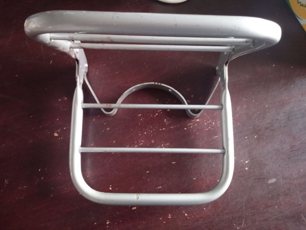 Nos grijs Batavus, Sparta? Steco achterrekje bagagerekje, Fietsen en Brommers, Ophalen of Verzenden, Nieuw, Carburateur, Overige merken