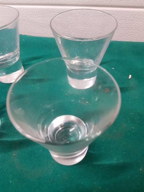 Shot glazen groot 6x, Verzamelen, Glas en Borrelglaasjes, Ophalen of Verzenden, 'T Olde Gre-j, Info@toldegrej.nl, Endepoelstraat 20f Didam