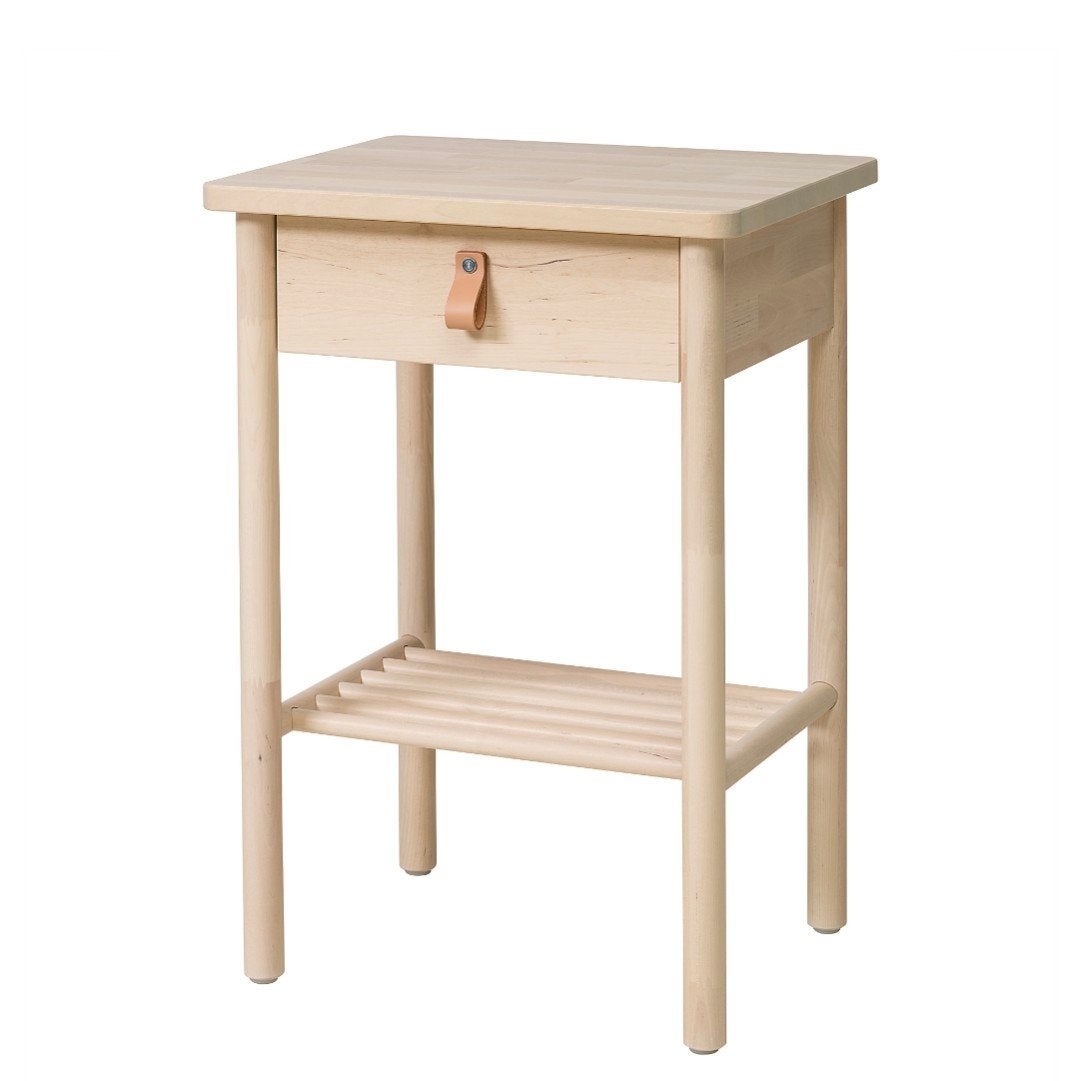 IKEA Björksnäs Nachtkastje - Zo goed als nieuw, Ophalen, 55 tot 70 cm, Zo goed als nieuw, 45 tot 65 cm