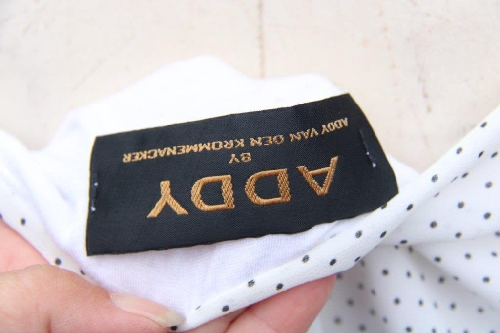 Tuniek creme/ zwart Addy van den Krommenacker mt L/Xl Vaste, Wit, Maat 42/44 (L), Ophalen of Verzenden, Zo goed als nieuw