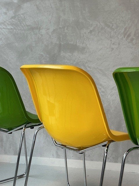 Artifort Spirit stoelen 8x Hajime Oonishi vintage prijs p/s, Gebruikt, Overige kleuren, ., Vintage