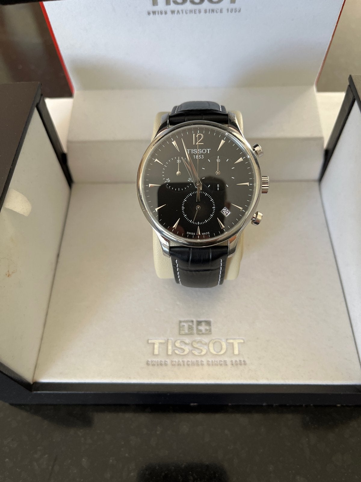 Tissot, Ophalen of Verzenden, Zo goed als nieuw, Staal, Overige merken
