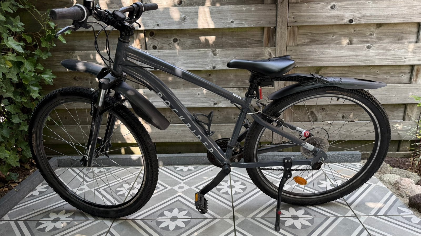 mountainbike Explorer 50 donkergrijs - ROCKRIDER -, Ophalen, Zo goed als nieuw, 26 inch of meer, Versnellingen