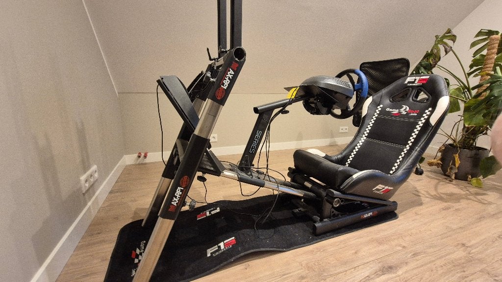 GameSeat Pro Series F1/Rally/Racestoel met Thrustmaster T150, Ophalen, Zo goed als nieuw, Playseat of Racestoel, PlayStation 3