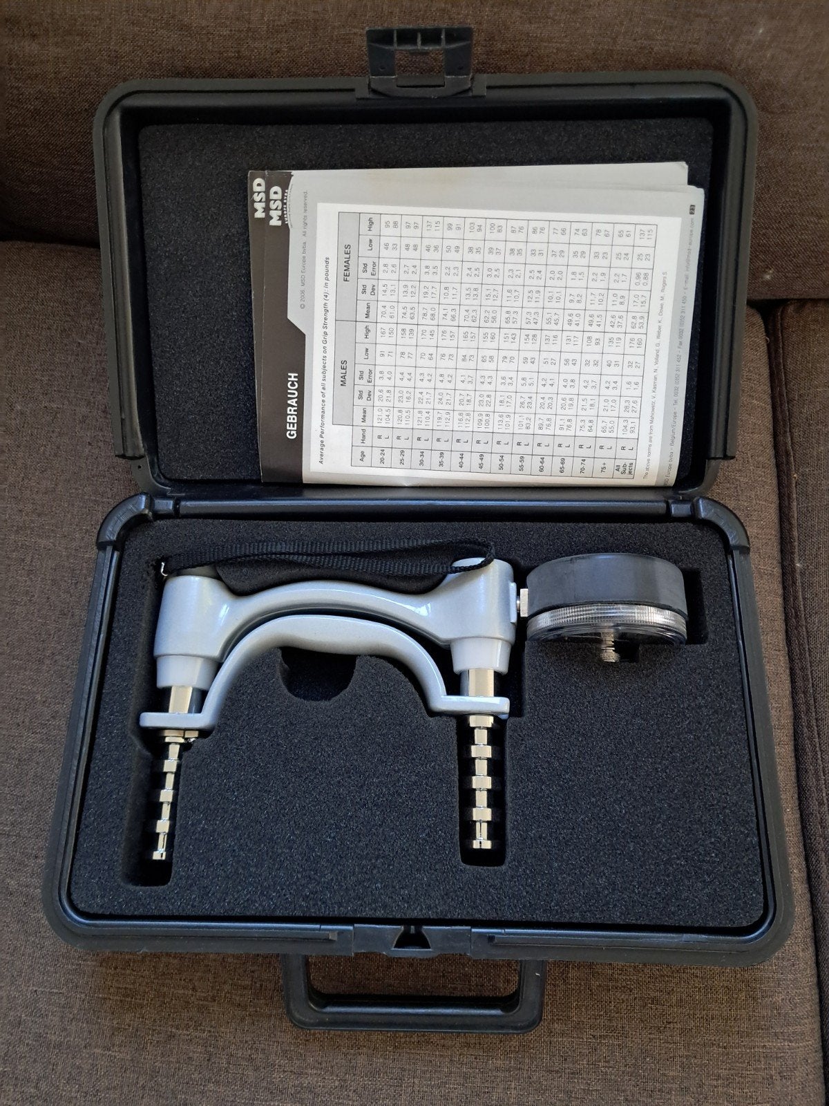 Saehan Hydraulische Handdynamometer SH5001, Ophalen of Verzenden, Zo goed als nieuw, Overige typen