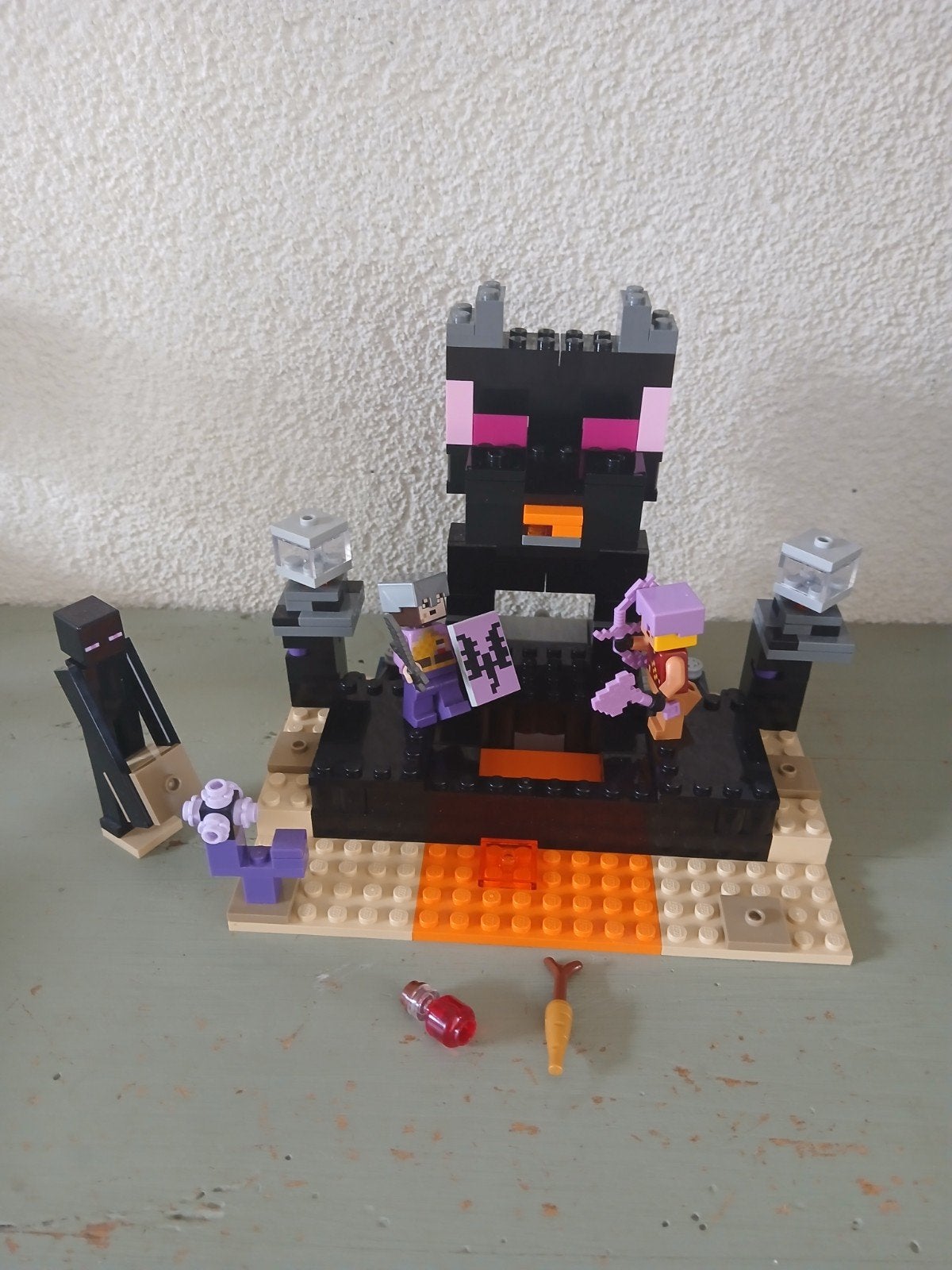 lego minecraft end arena 21242, Gebruikt, Minecraft, Lego, Overige typen