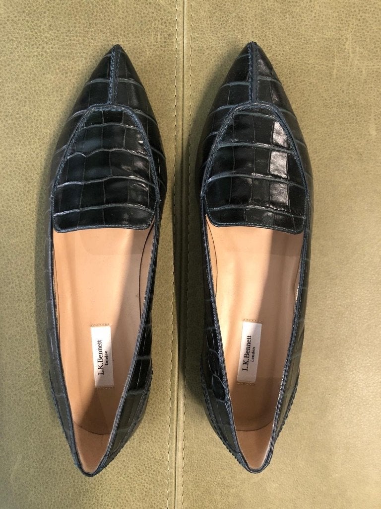 L.K. BENNETT leren schoenen maat 40, Schoenen met lage hakken, Nieuw, Ophalen of Verzenden, L.K. BENNETT