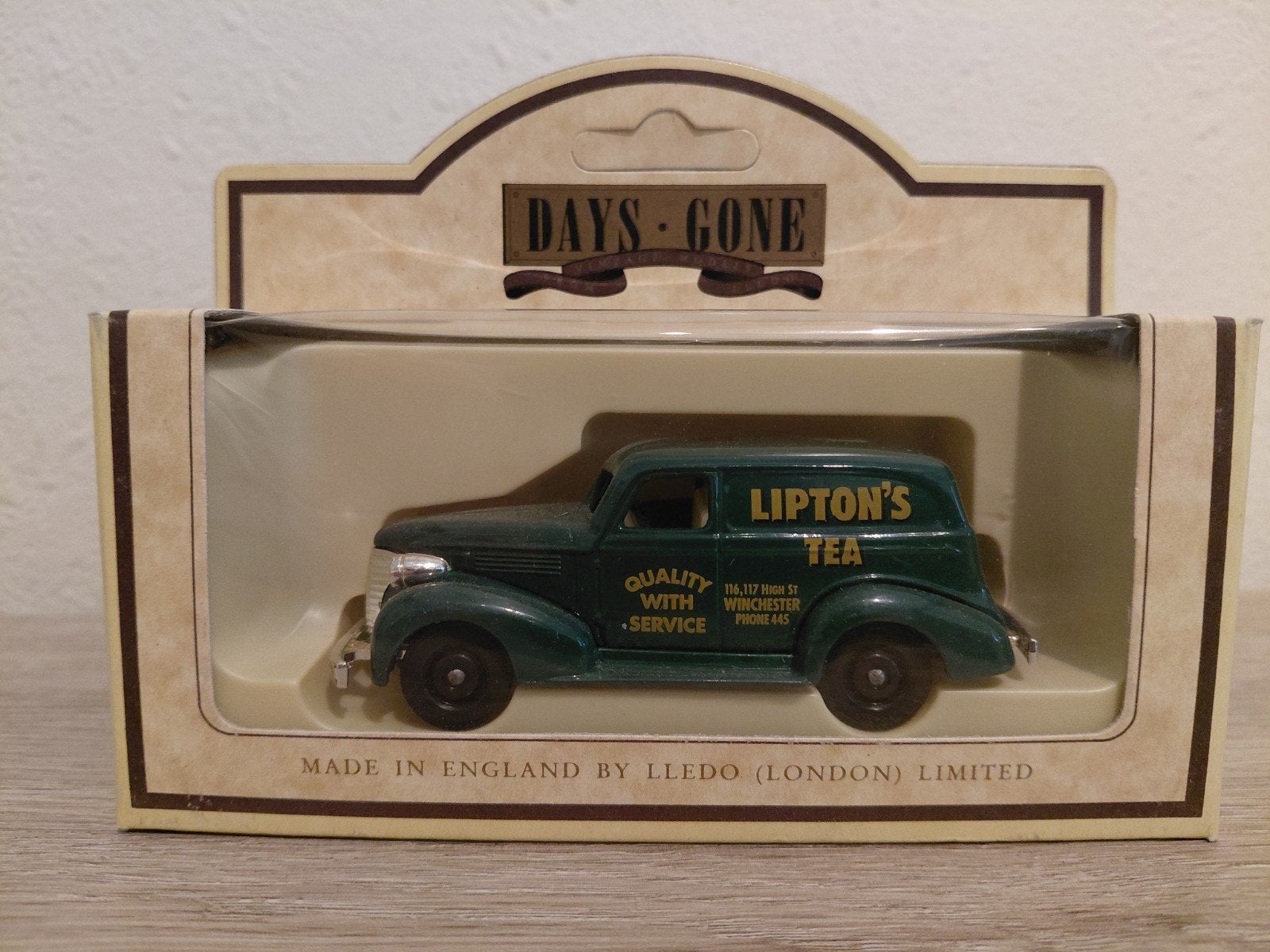 'Lipton Tea' 1939 Chevrolet Panel Van, Overige merken, 1:50 of kleiner, Auto, Verzenden