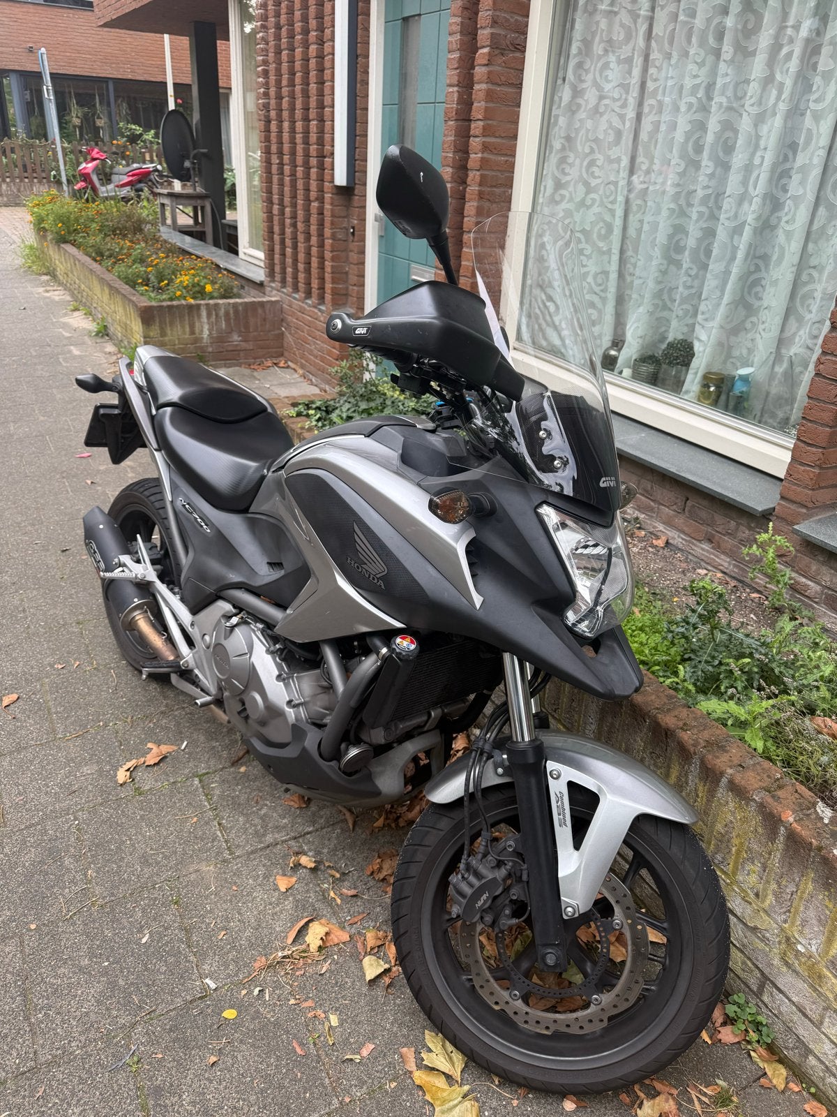 Honda NC700X (A2) met GPR sportuitlaat en handkappen, Sportuitlaat, Gebruikt, Particulier, Toermotor