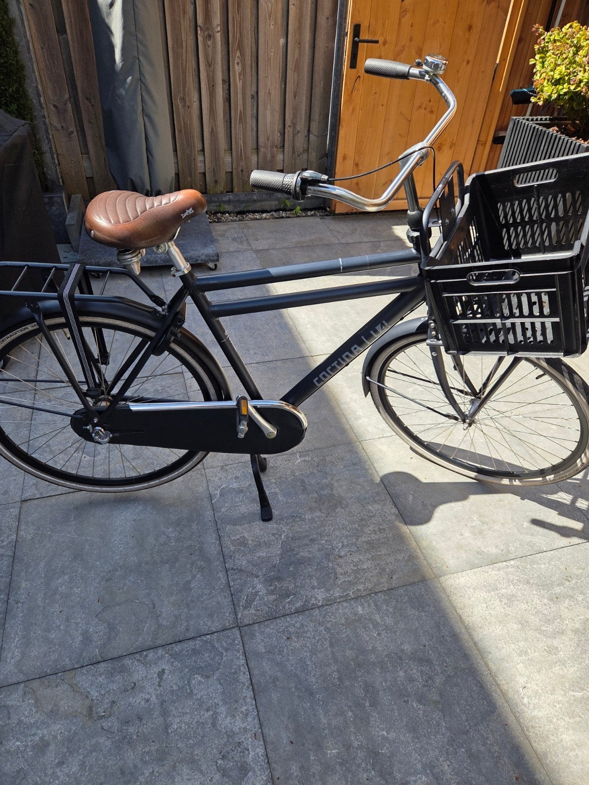 Cortina U4 transport fiets 57 cm, Terugtraprem, Gebruikt, Versnellingen, 57 tot 61 cm