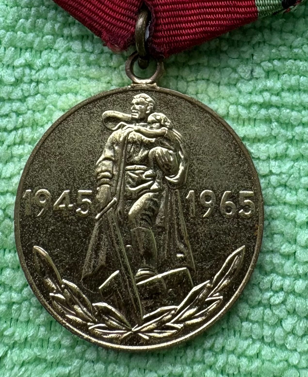 Sovjet Medaille 20 Jaar Overwinning Grote Vaderlandse Oorlog, Postzegels en Munten, Penningen en Medailles, Ophalen of Verzenden
