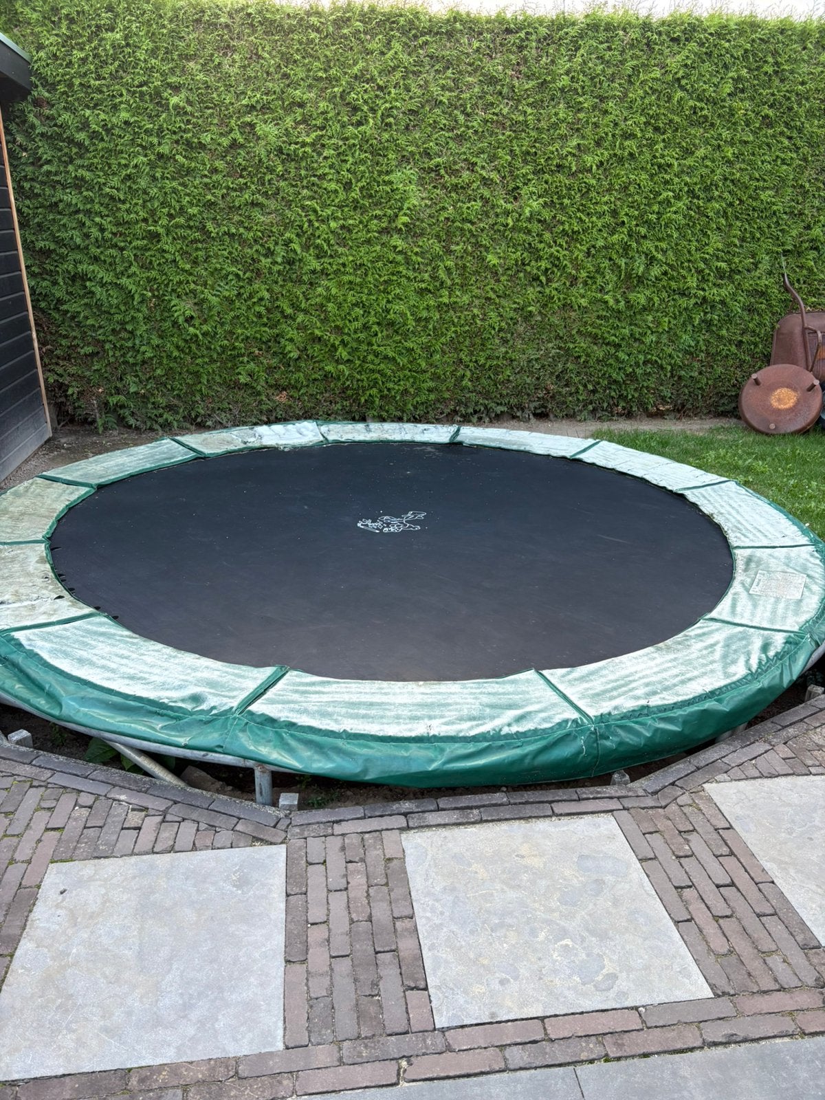 Trampoline, Ophalen, Gebruikt