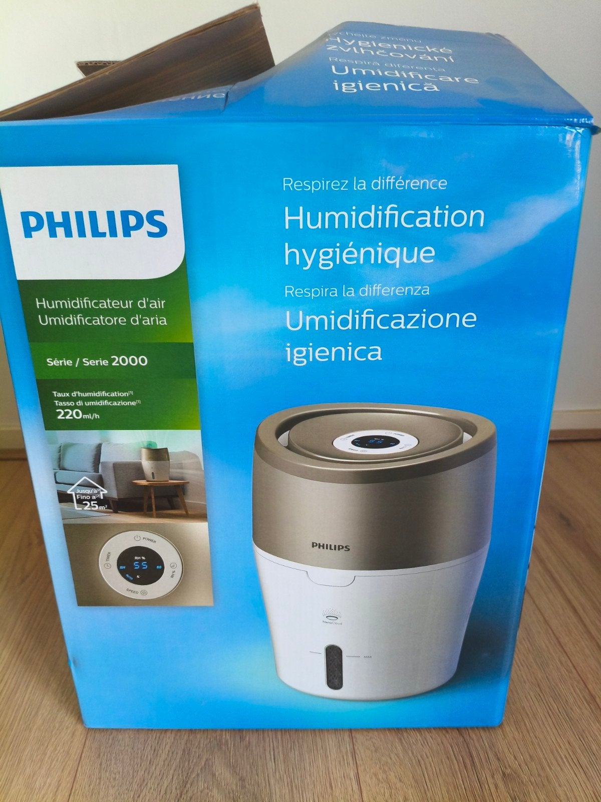 Philips Luchtbevochtiger Serie 2000 - Zo goed als nieuw, Ophalen, Zo goed als nieuw, Luchtbevochtiger