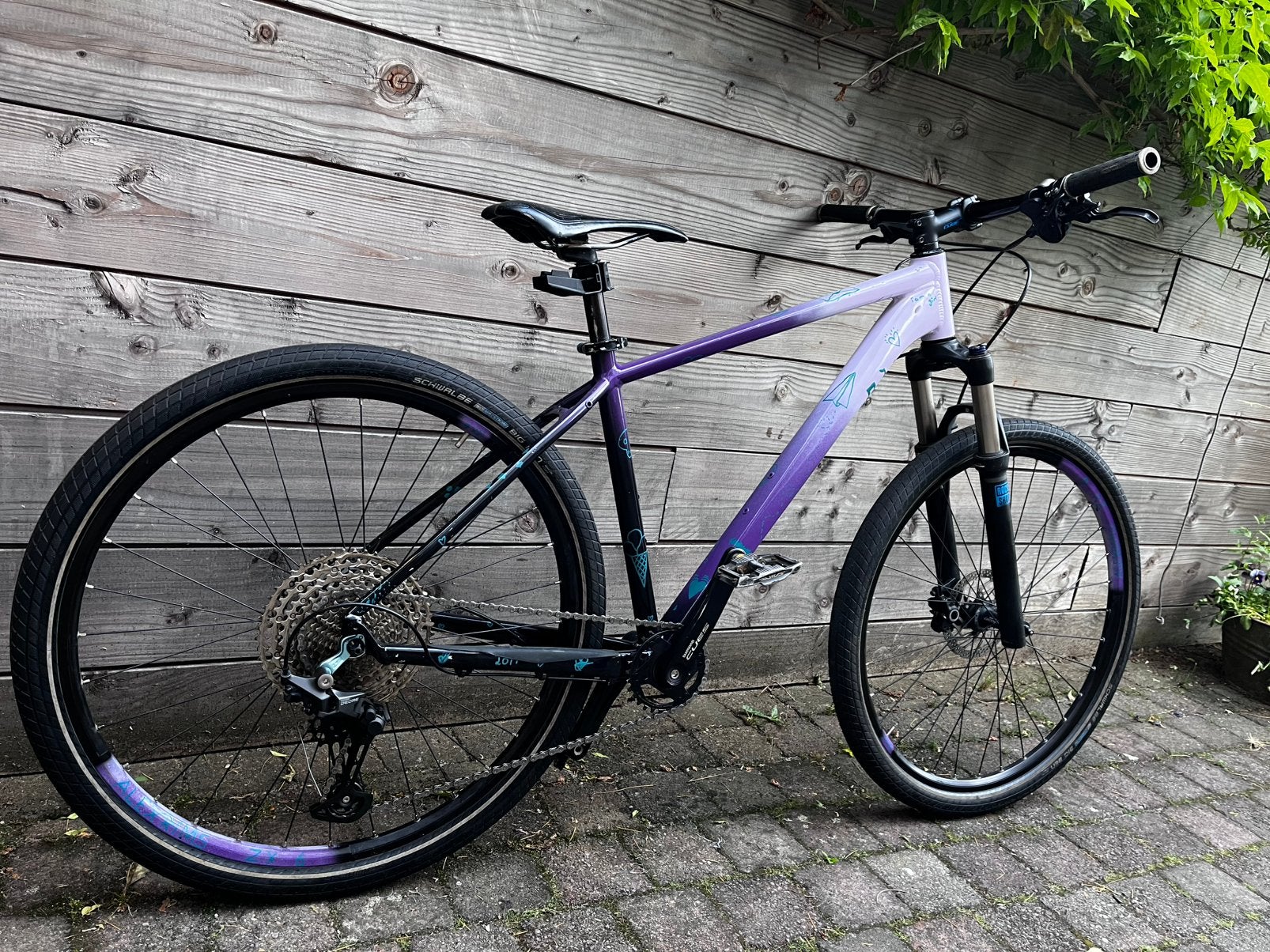 Cube attention maat S/M 27.5, Gebruikt, Hardtail, 49 tot 53 cm, Schijfrem