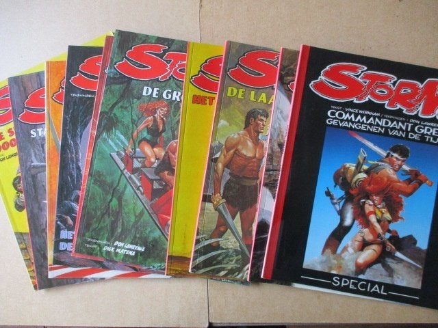 w0270 storm 34x, Meerdere stripboeken, Ophalen, Gelezen