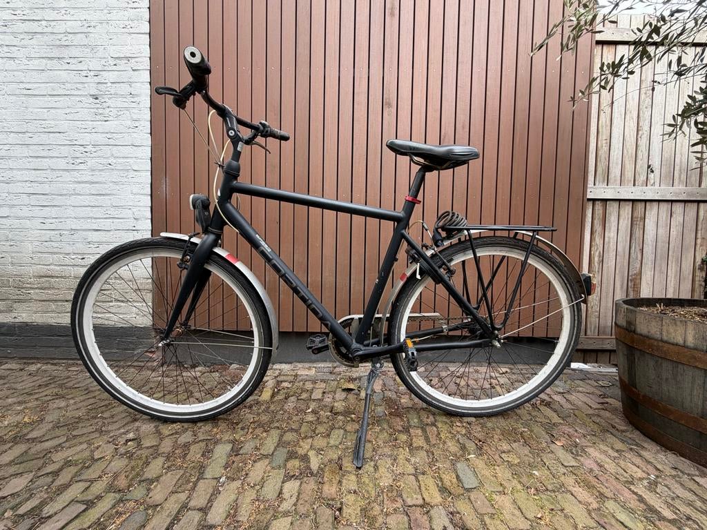 Cortina Speed 3 - Lichtgewicht Commuter Fiets, Gebruikt, Velgrem, Versnellingen, 57 tot 61 cm