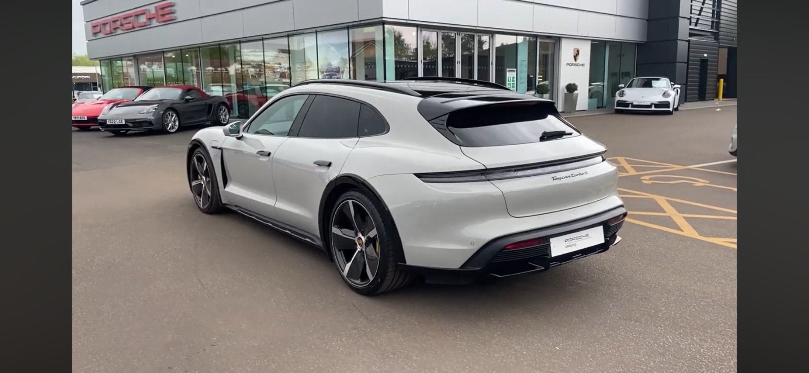 Porsche taycan cross turismo turbo s 2022 voor onderdelen, Ophalen of Verzenden, Nieuw, Porsche