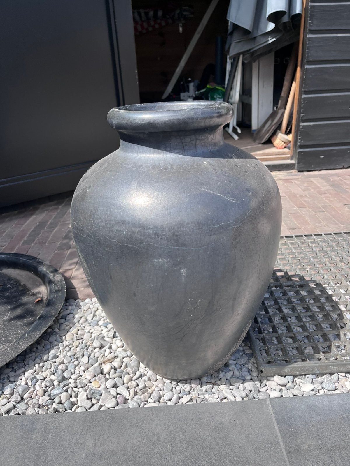 Waterornament kruik, Tuin en Terras, Waterpartijen en Fonteinen, Ophalen of Verzenden, Gebruikt, Beton, Waterornament