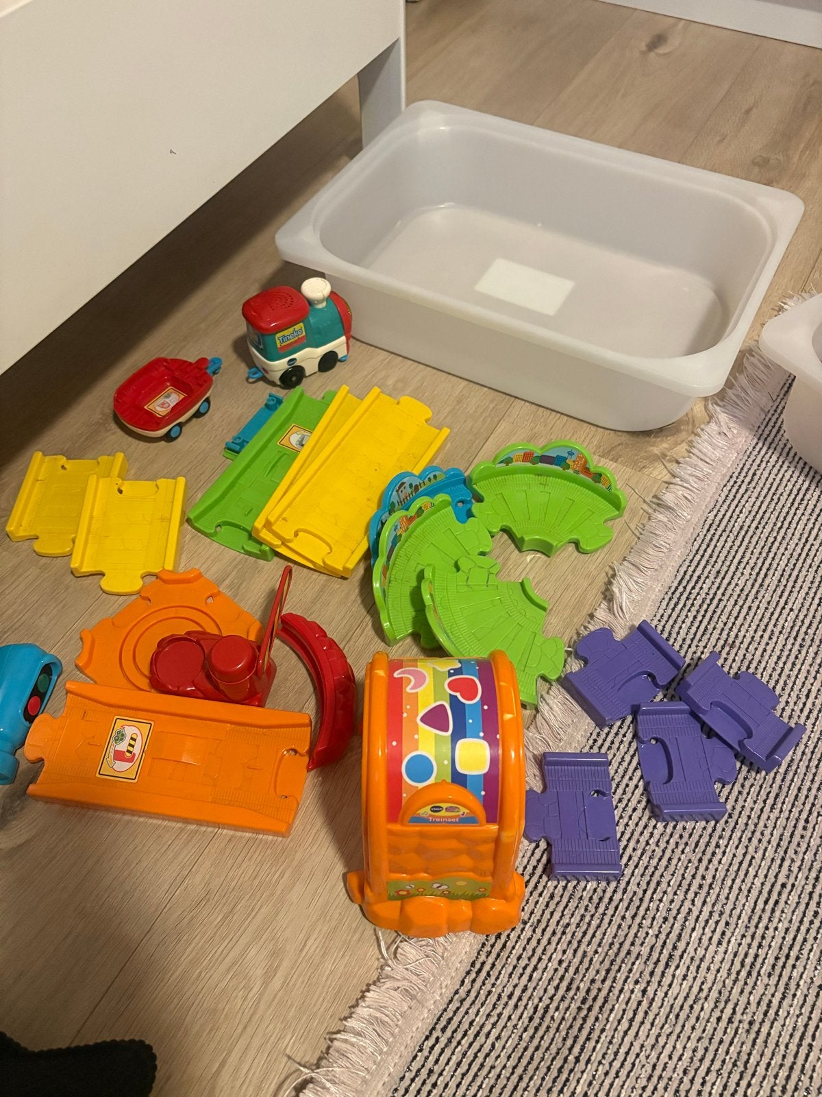 VTech Toet Toet Auto's wegdelen, Ophalen, Zo goed als nieuw, Jongen of Meisje