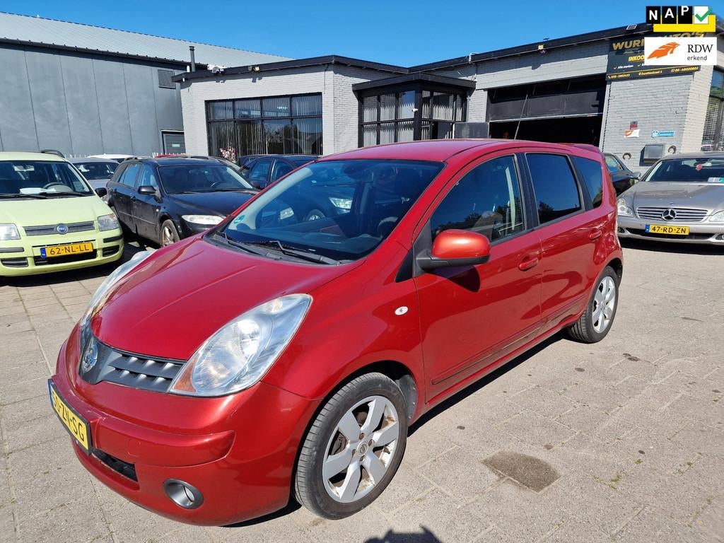 Nissan Note 1.6 Acenta/Apk 16-04-2027, Auto's, Voorwielaandrijving, 15 km/l, Origineel Nederlands, Bedrijf