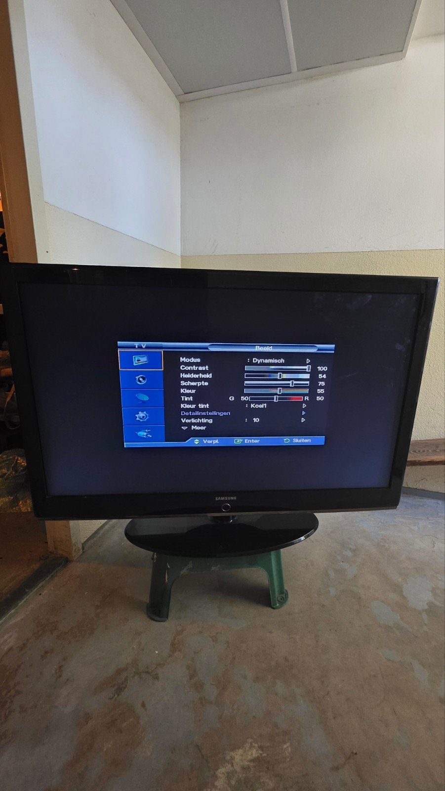 Samsung lcd tv zeer groot, Computers en Software, Monitoren, Ophalen, 60 Hz of minder, LED