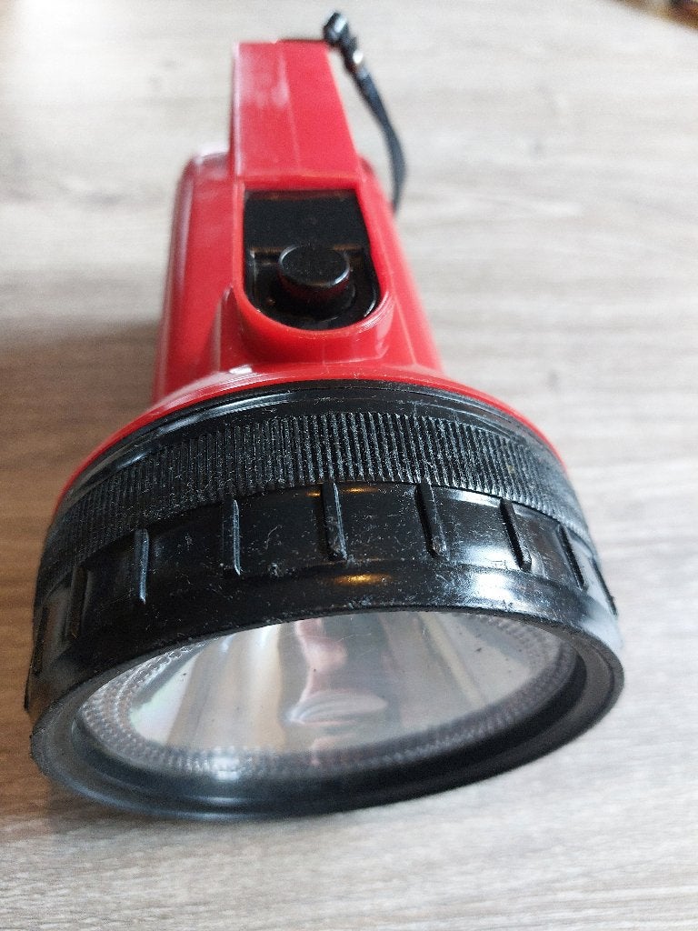 Zaklamp groot model, Ophalen of Verzenden, Gebruikt, Batterij