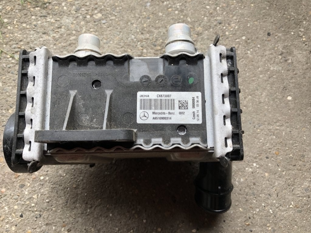 Intercooler W205 C Klasse Diesel 220 250 A6510900314, Gebruikt, Mercedes-Benz, Niet ingevuld, Niet ingevuld