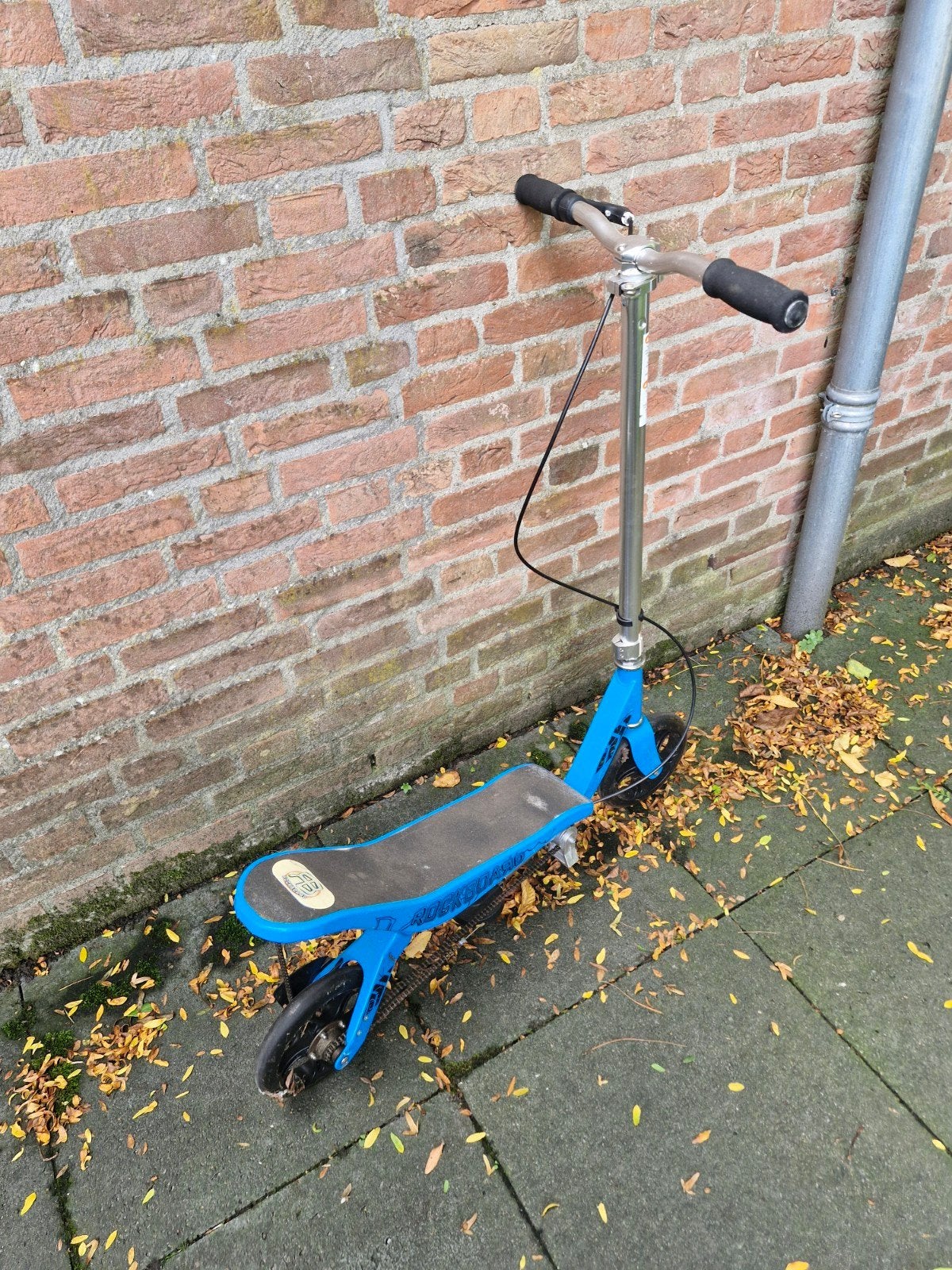 Spacescooter, Ophalen, Gebruikt, Gewone step, Rockboard