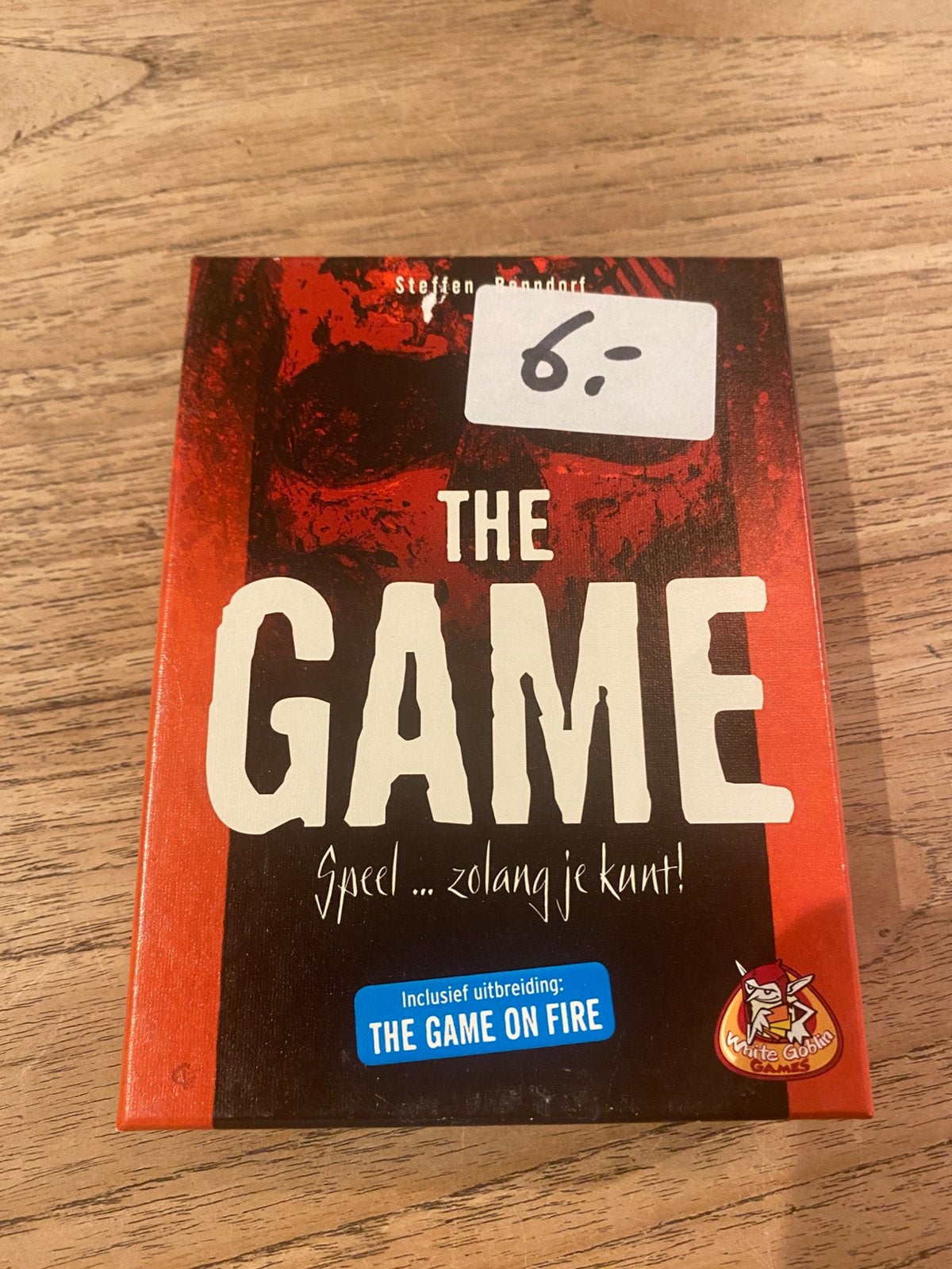 White Globin games The game, zgan, Ophalen of Verzenden, Zo goed als nieuw