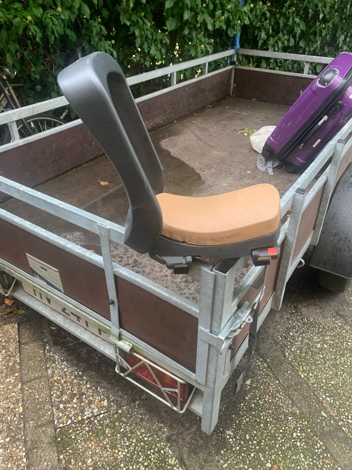 Fietsstoeltje voor achterop - Gebruikt, Ophalen, Gebruikt, Achterzitje