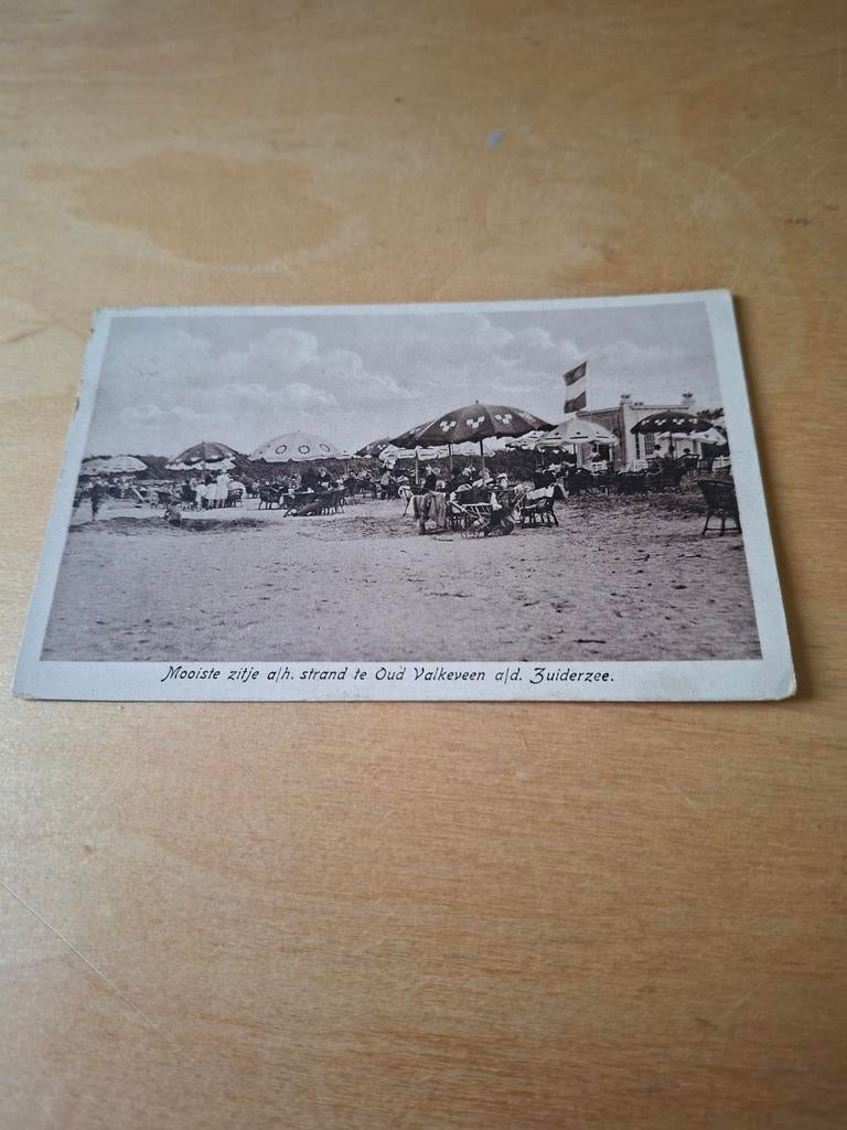 Valkenveen aan de Zuiderzee, Verzamelen, Ansichtkaarten | Nederland, Gelopen, Utrecht, Voor 1920, Ophalen of Verzenden