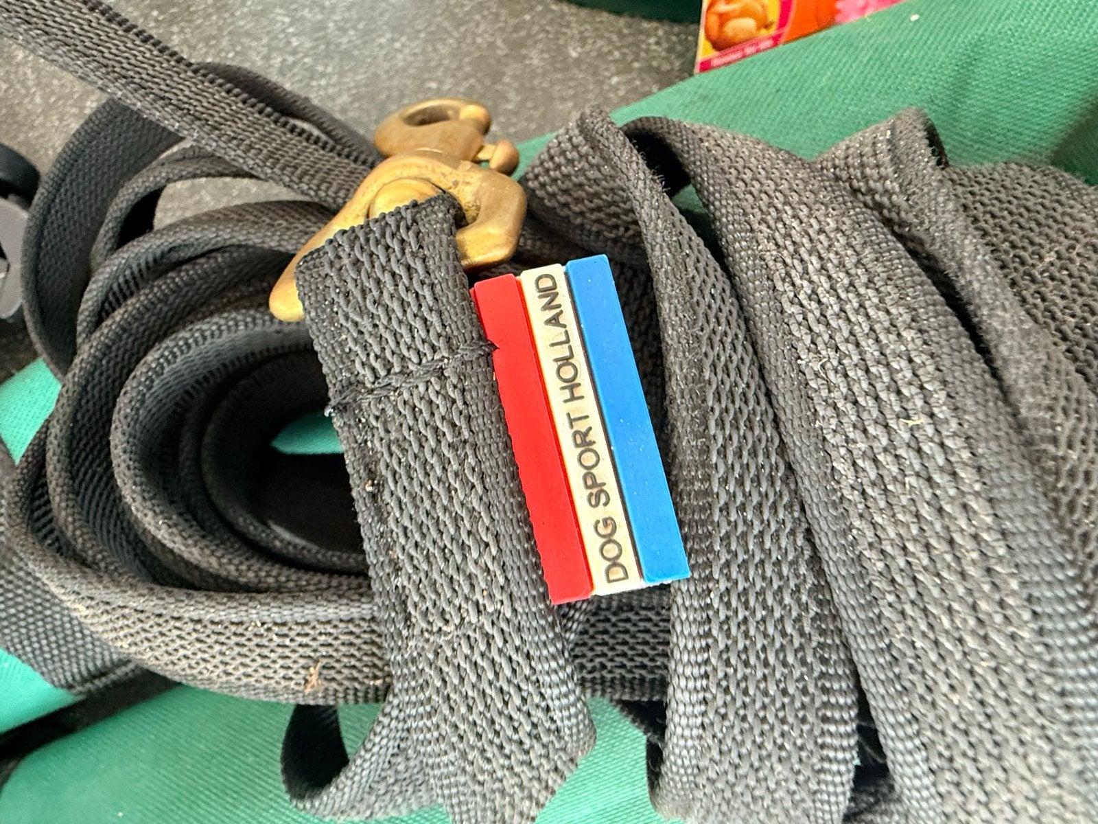 Speurlijn hond katoen/rubber 10m, Ophalen of Verzenden, Zo goed als nieuw