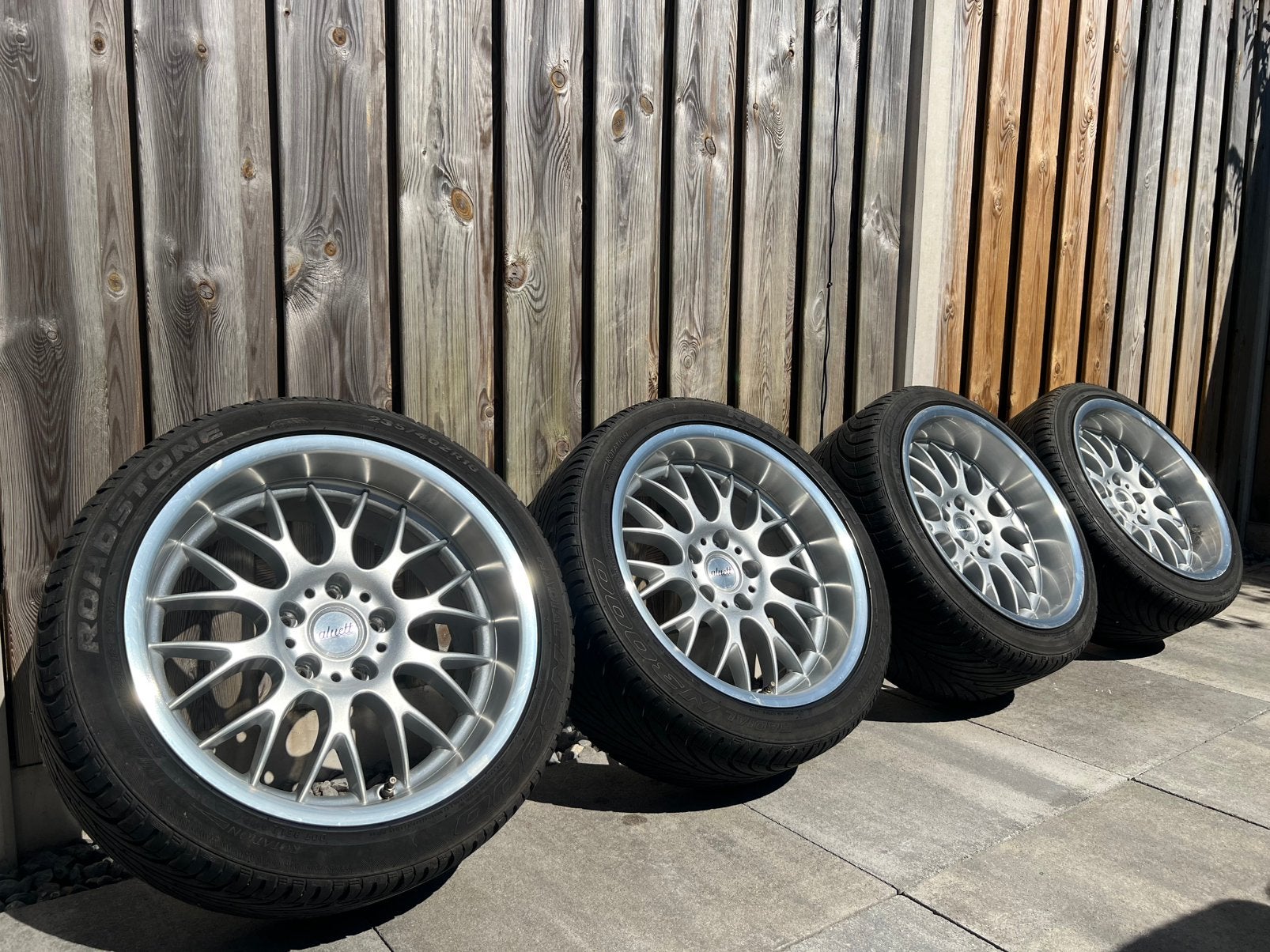 18" ROD Rondell 0058 Breedset 5x120 BMW E39 E34 E31 E38 E46, Ophalen, 18 inch, Gebruikt, 265 mm
